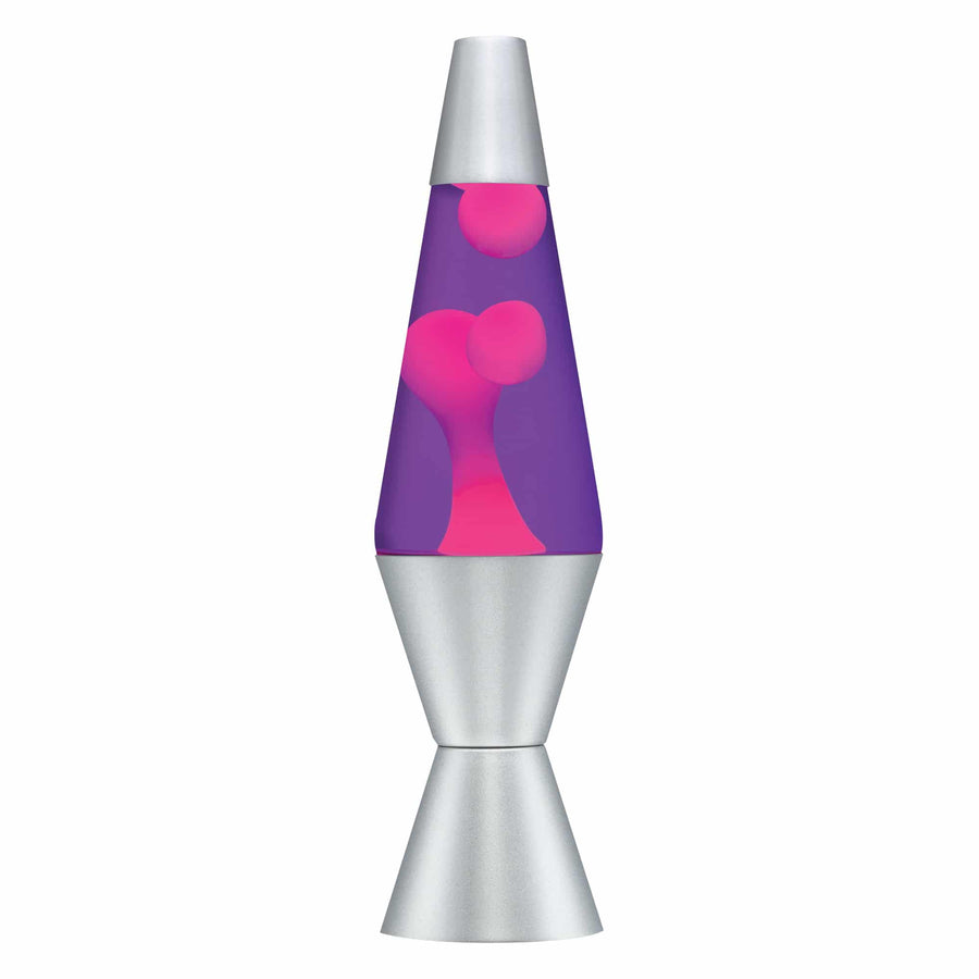 14.5” LAVA LAMP – PINK/PURPLE/SILVER V0
