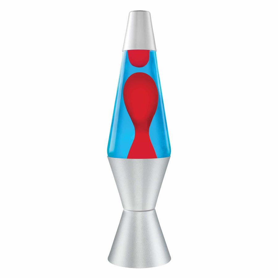 14.5″ LAVA LAMP – RED/BLUE/SILVER X8