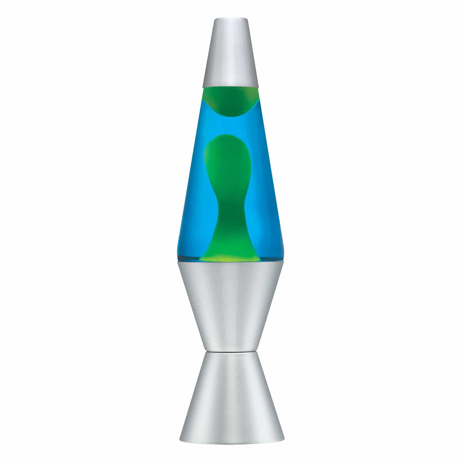 14.5” LAVA LAMP – YELLOW/BLUE/SILVER C6