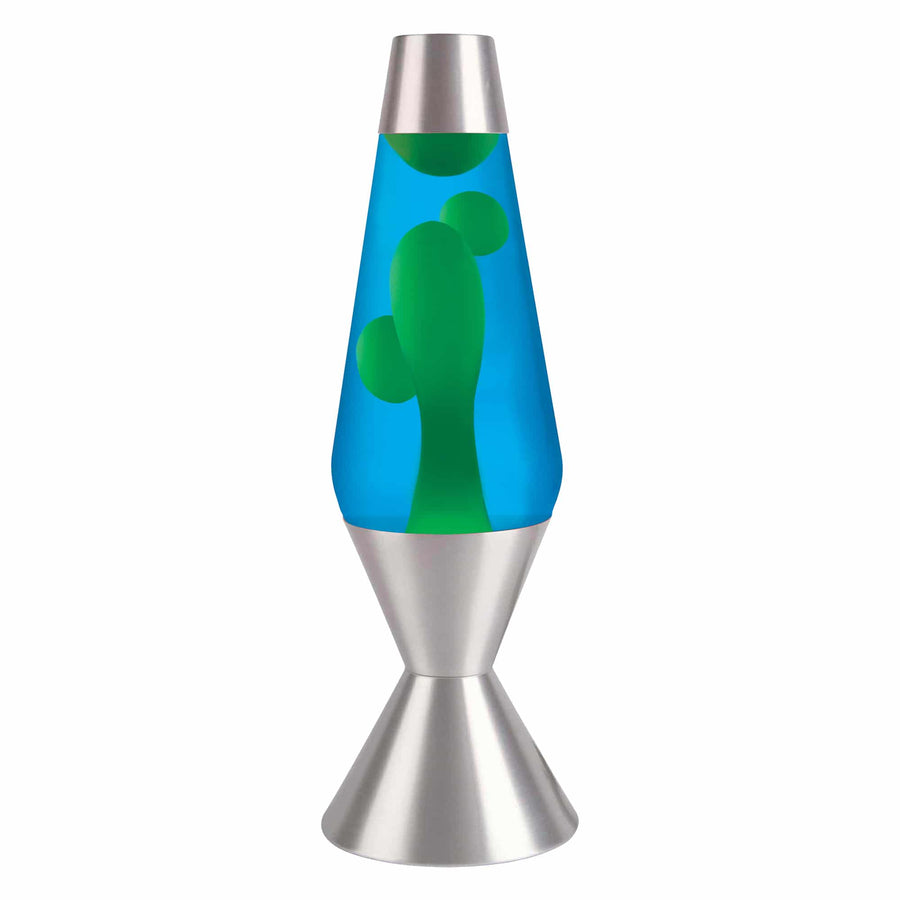16.3″ LAVA LAMP – YELLOW/BLUE/SILVER Q5