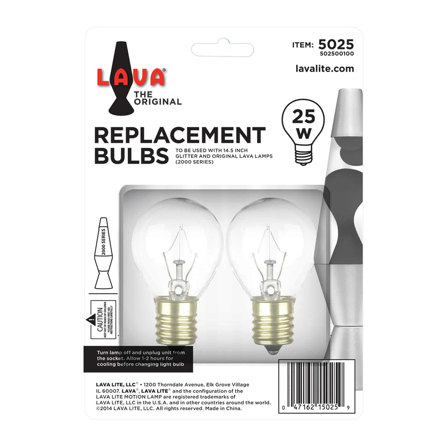 25W LAVA LAMP LIGHT BULB W/TRAY O5