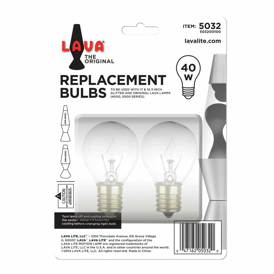 40W LAVA LAMP LIGHT BULB A15 U1